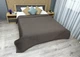 Покривало велюрове Кing Size 220х240 см колір венге (85-210) - зображення 3