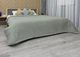 Покрывало велюровое King Size 220х240 см цвет болотный (85-207) - изображение 4