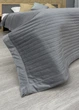 Покрывало велюровое King Size 220х240 см цвет серый (85-208) - изображение 6