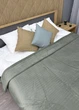 Покрывало велюровое King Size 220х240 см цвет болотный (85-207) - изображение 7