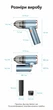 Автомобильный пылесос Vention беспроводной складной 5000 Па 70W 4000 mAh HEPA USB-C Синий (KRAL0) - изображение 14
