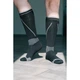 Водонепроницаемые носки Dexshell Longlite Socks 2.0, серые полоска, размер M (39-42) - изображение 8
