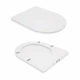 Унитаз подвесной Qtap Swan безободковый с седалием Soft-close QT16335178W - изображение 8