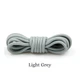 Круглые шнурки для обуви FASTLACES YD-1 Light Grey 150cm (YD-1LG150) - изображение 1