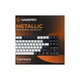 Клавиатура GamePro Genesis Metallic MK110B Outemu Red Switch USB UA Black (MK110B) - изображение 7