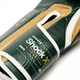 Боксерские перчатки Leone Shock X, Зеленые, кожаные, 12 унций (340г.) для спортсменов 60-80 кг. (500213) - изображение 8