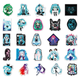 Стикеры Хатсуне Мику Хацунэ Hatsune Miku стикерпак наклейки набор наклейок 50 шт - изображение 6