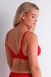 Бюстгальтер push-up Aubade 75D Красный (129104) - изображение 3