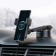 Автомобильный держатель телефона с функцией беспроводной зарядки Baseus Wisdom Auto Alignment (CGZX000001) - изображение 4