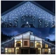 Новогодняя гирлянда Светодиодная световая завеса 500 LED Ekspand LKS-500-ZB для улицы холодный белый - изображение 5