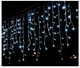 Новогодняя гирлянда Светодиодная световая завеса 500 LED Ekspand LKS-500-ZB для улицы холодный белый - изображение 8
