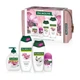 Набор по уходу за телом Palmolive Naturals Orchid & Milk Косметичка + Антиперспирант роликовый 50 мл + Гель для душа 500 мл + Гель для душа 250 мл + Мыло жидкое 300 мл (8718951752191) - изображение 2