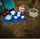 Стол раскладной алюминиевый для пикника Naturehike NH17Z001-L, 34х25 см, серый - изображение 6