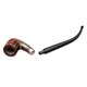Длинная курительная трубка Churchwarden из дерева с гравировкой - зображення 4