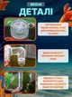 Аквариум с LED подсветкой маленький самоочищающийся на 2 л для петушка, мини-аквариум для рыбок, система самоочистки, пластик - изображение 4