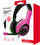 Навушники Nacon Stereo Gaming Headset V1 Nintendo Switch Pink/Green (3665962006919) - зображення 4