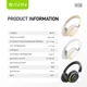 Навушники BAVIN BH-53 Hi-Res RGB LIGHT Black - зображення 9