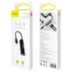 Кабель-переходник Baseus 3-in-1 iP$ 3.5mm Female adapter L52 Black (CALL52-01) - изображение 2