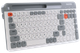 Клавиатура беспроводная Maxxter KBW-02G-UA White - зображення 1
