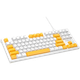 Клавиатура Aula F3032 Dark Yellow keys RGB White (6948391201757) - изображение 3