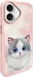Etui plecki Nimmy Big Eyed Pet 2.0 Cat do Apple iPhone 16 Pink (6971080319785) - obraz 2