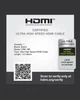 Кабель Zeskit Lite HDMI 2.1 [Certified Ultra High Speed HDMI] 48Gbps slim, 8K@60Hz, 4K@120Hz, 1.5м black (LT8K-150) - зображення 4