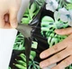 Кур'єрський пакет Blooming Monstera on black 255 х 330 + 40 клапан - зображення 3