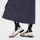 Набор женских носков прикольных высоких хлопковых Happy Socks 194842 36/40 2 пары Черный (2200005145012) - изображение 5