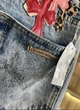 Джинси CHROME HEARTS x Gallery Dept Blue Denim Cross Patch 36 - изображение 6