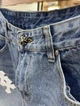 Джинси Chrome Hearts Blue / White 32 - изображение 2