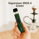 Pod-система Vaporesso XROS 4 Green под-система Вапорессо ХРОС 4 вейп 30 Вт 1000 мАч 3 мл зелёный ,алюминиевый сплав - изображение 4