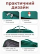 Аптечка органайзер домашняя для лекарств дорожная сумка медицинская VMHouse компактная переносная для хранения бадов контейнер полиэстер зеленый (0073-0003) - изображение 5