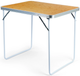 Стіл туристичний Vilde 489281 розкладний 80 x 60 x 70.5 см Коричневий (5904316470715) - зображення 1