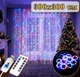 Гірлянда штора водоспад з пультом Copper Light 300 Led 3х3м Multicolor - изображение 1