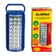 Фонарь переносной светодиодный 24 Led Almina Dl-2424 с повербанком 3000 mAh Синий - изображение 1