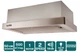 Витяжка VENTOLUX GARDA 50 INOX (500) LED - зображення 2