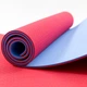 Коврик для йоги и фитнеса TPE (йога мат, каремат спортивный) OSPORT Yoga ECO Pro 6мм (FI-0076) Красно-голубой - изображение 4