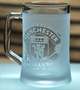 Пивний келих 670 мл ФК Манчестер Юнайтед FC Manchester United з гравіюванням подарунок для фаната ФК футбольний кухоль - зображення 3