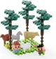 Конструктор Marioinex Waffle mini Farmer Лісова рятувальна операція 100 елементів 907573 (5903033907573) - зображення 2