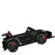 Дитячий двомісний електромобіль Porsche Bambi M 6111(MP4)EBLRS-2(24V) Чорний - зображення 4