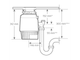 Подрібнювач харчових відходів In-Sink-Erator Evolution Plus 750 - изображение 7