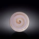 Тарілка обідня Wilmax Spiral Lavander WL-669714/A (25.5см) - зображення 1