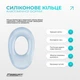 Бандаж (наколенник) EasyFit EF-0079-S ортопедический для коленного сустава с ребрами жесткости и силиконовой вставкой (серый), Размер S - изображение 5