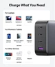 Мережевий зарядний пристрій для швидкої зарядки UGREEN CD226 GaN Fast Charger 100W EU (40747) - зображення 4