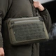 Сумка через плече з липучкою M-Tac Admin Bag Large Elite Hex Ranger Green - зображення 3