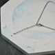 Кулон Swarovski сердце на цепочке медицинская сталь родий (x211-1) - изображение 4