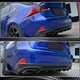 Диффузор заднего бампера (для Base/F-Sport 2016-2020, Карбон) для Lexus IS 2013- гг - изображение 2