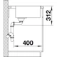 Кухонна мийка Blanco - 524111 SUBLINE 500-IF/A STEELFRAME - зображення 4