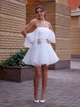Короткое платье с пышной юбкой FashionYouWant L белый 43247458 - изображение 5