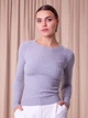 Тонкий кашемировый джемпер FashionYouWant XS/S серый 43458033 - изображение 5